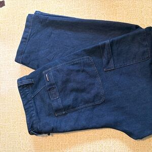 Volcom Men's Relaxed Jeans - Dark Blue